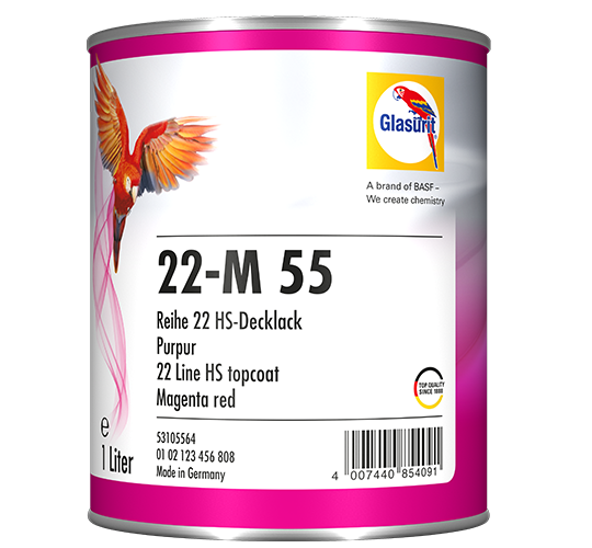 Glasurit 22-M+A High Solid 2K-Topcoat, Mixing bases