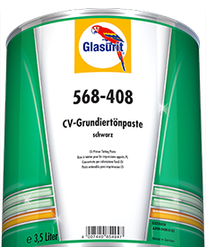 Glasurit 568-408 Barwnik do podkładów CV, czarny